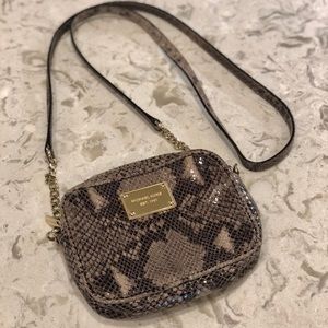 Michael Kors Snakeskin Crossbody